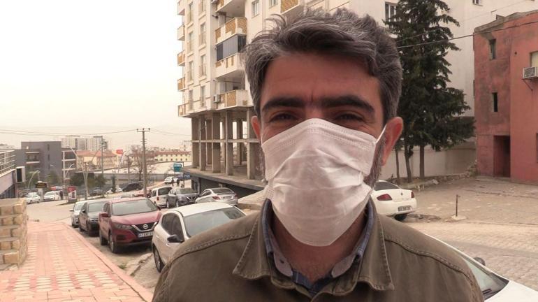 Toz taşınımı Mardinde etkisini sürdürüyor