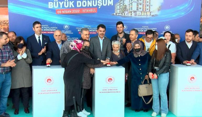 Bakan Kurum : 350 bin kentsel dönüşüm ve sosyal konut projesi devam ediyor