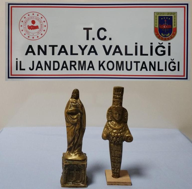 Antalyada tarihi eser kaçakçılarına geçit yok