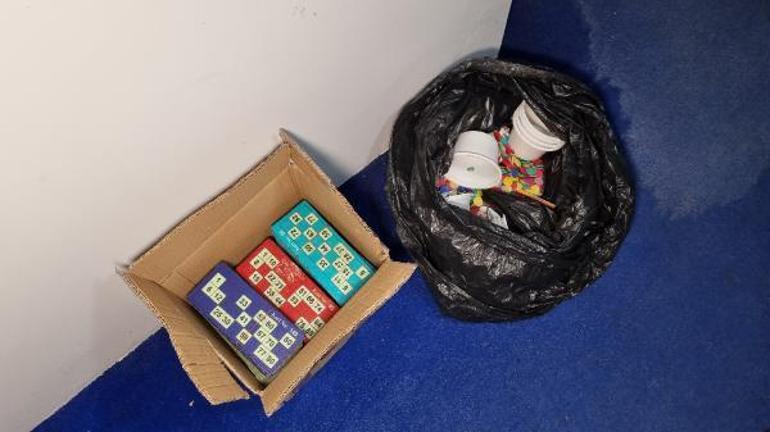 Sendika binasına kumar baskını: 3 gözaltı, 94 bin 500 lira para cezası