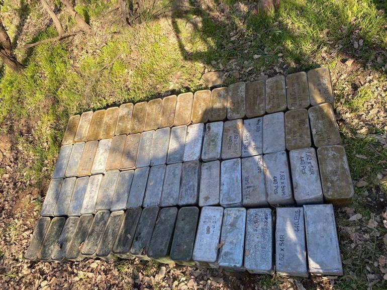 MSB: PKKya ait çok sayıda mühimmat ele geçirildi