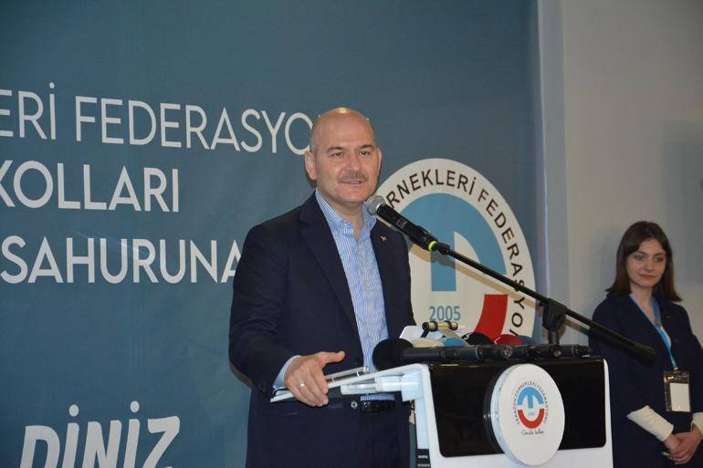 İçişleri Bakanı Soylu, Trabzonlu hemşehrileriyle sahurda buluştu