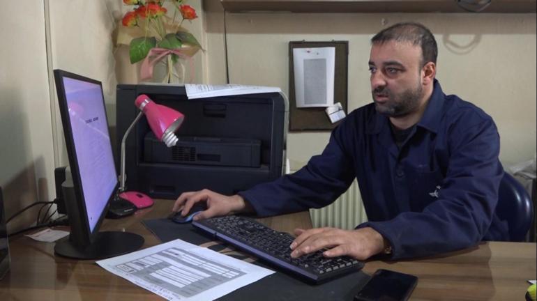 Çırak olarak girip satın aldığı iş yerinde 10 kişi çalıştırıyor