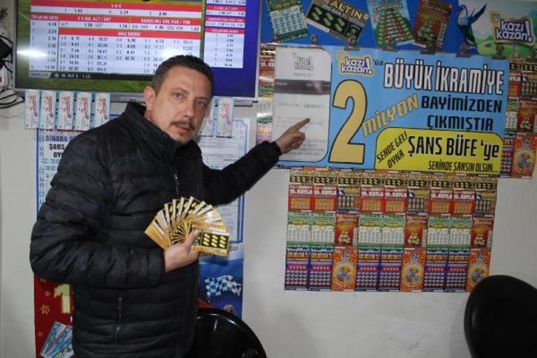 Kazı Kazanla 2 milyon TL kazandı, veresiye defterindeki borçları ödedi