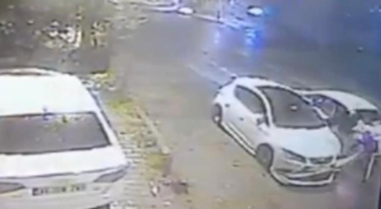 Maltepede 12 saniyede far hırsızlığı