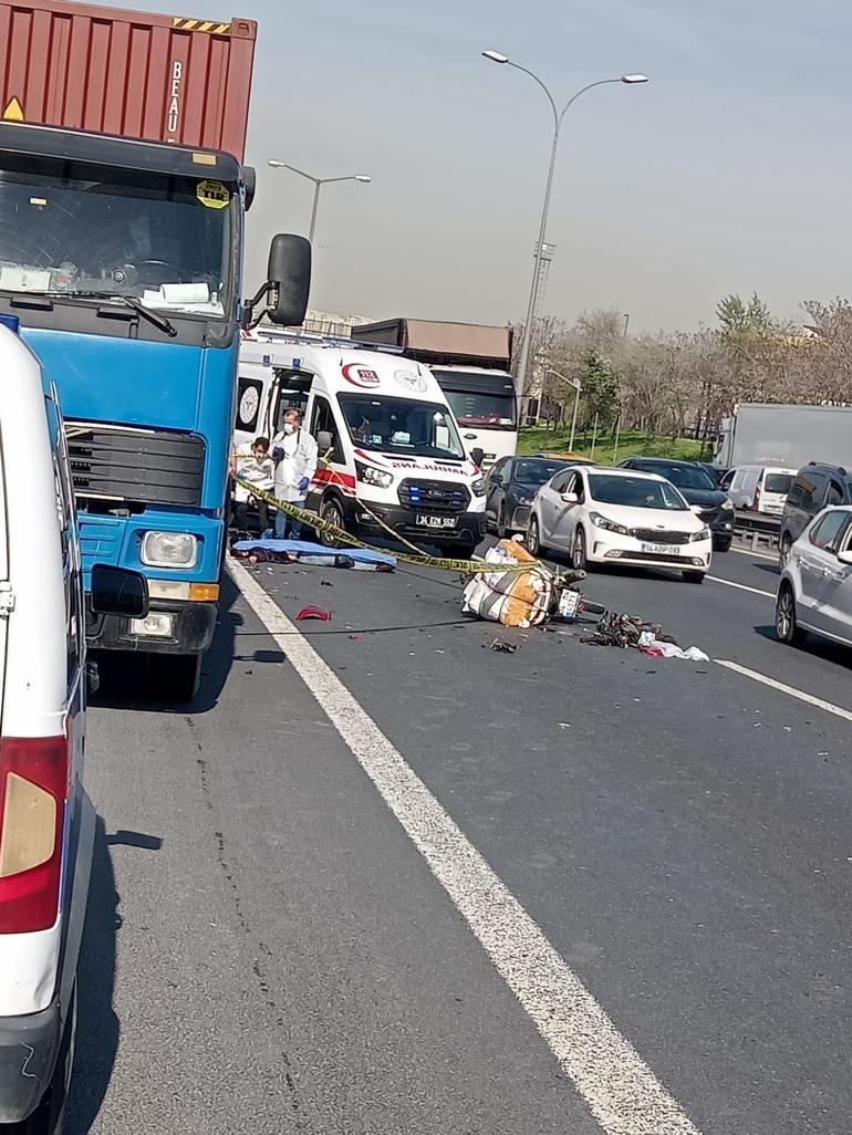 Avcılarda çekiciye çarpan motosikletin sürücüsü öldü