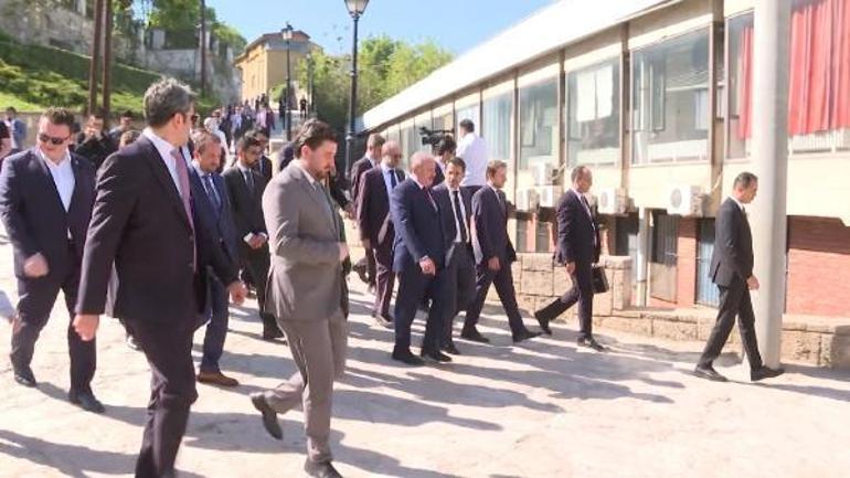 TBMM Başkanı Şentop, Üsküp’te tarihi mekanları gezdi