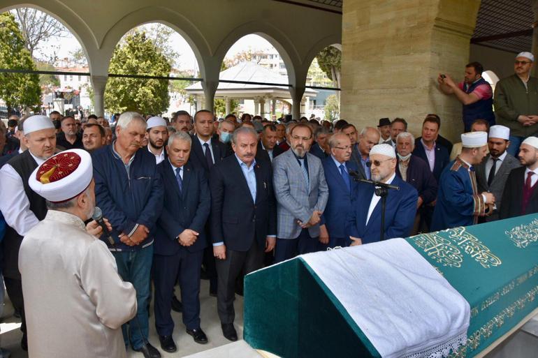 Şentop, Tekirdağda AK Partili vekilin babasının cenazesine katıldı