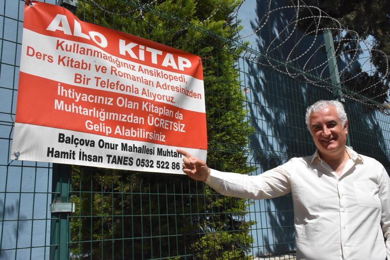 Muhtardan Alo Kitap ile eğitime tam destek