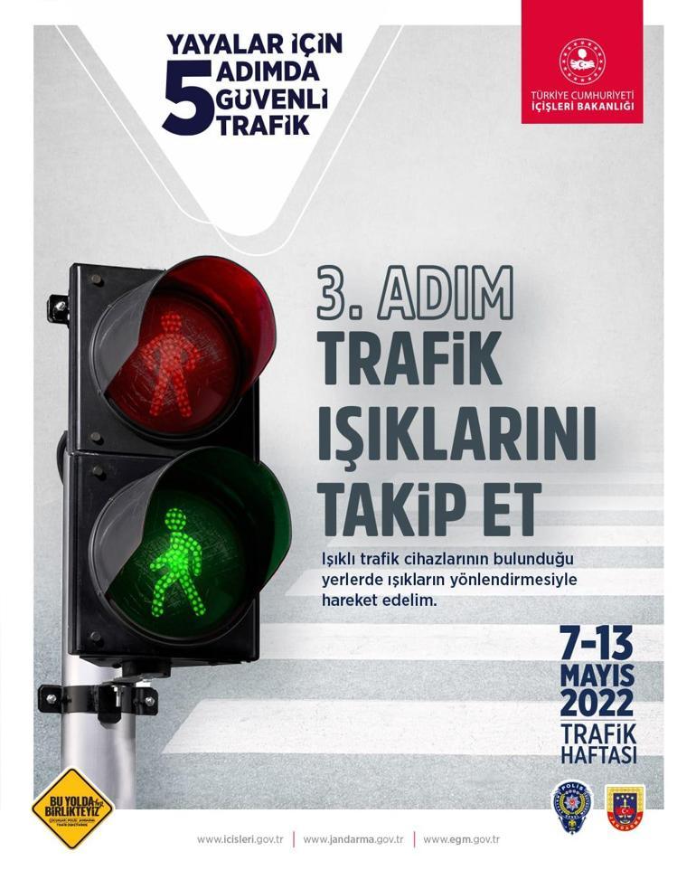 İçişleri Bakanlığından Trafik Haftası genelgesi