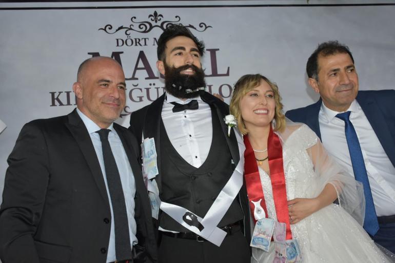 Ozan ile ABD’li Daisynin aşkı, 6 ülkeden arkadaşlarının halay çektiği düğünle taçlandı