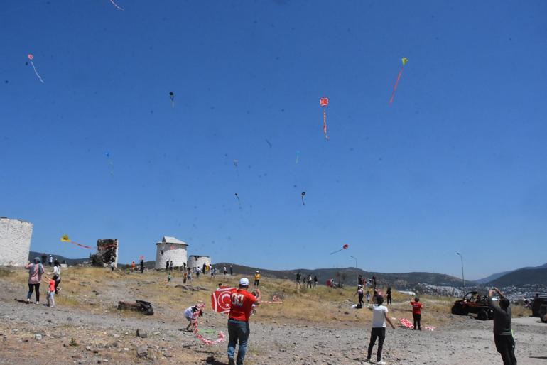 Bodrumda 16ncı Uçurtma Festivali