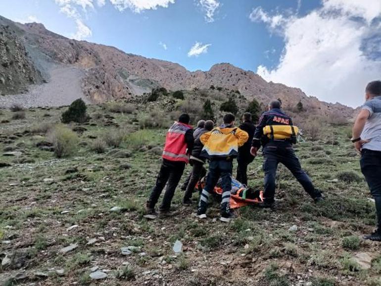 Dağda zehirlenen kadın çoban için askeri helikopter havalandı