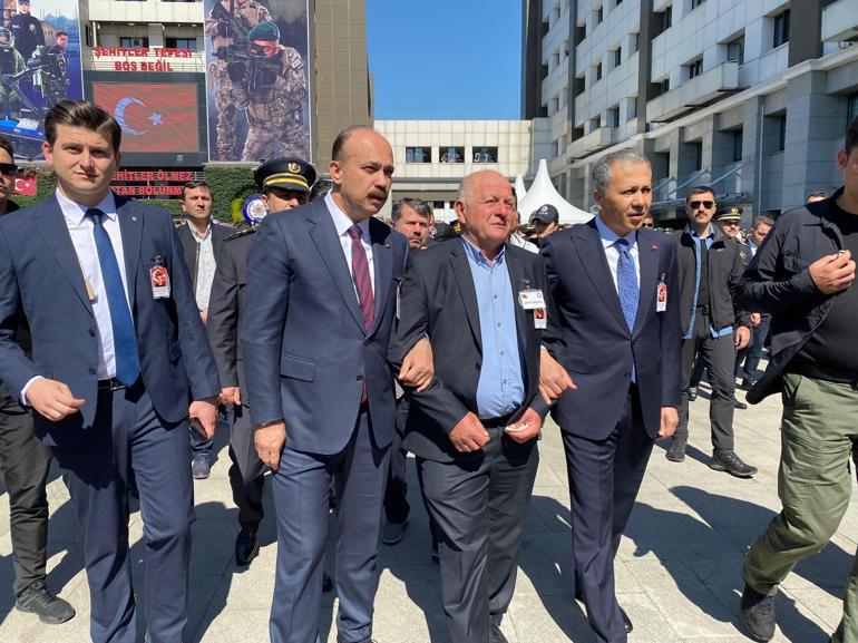 Şehit polis için İstanbul Emniyetinde tören