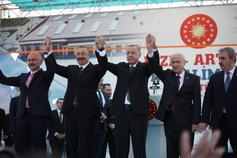 Rize-Artvin Havalimanı, Erdoğan ve Aliyevin katılımıyla açıldı