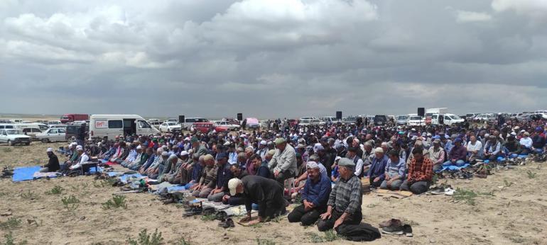 Konyada yağmur duası yapıldı