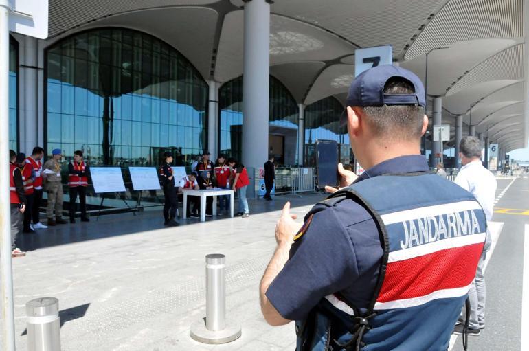 İstanbul Havalimanında deprem tatbikatı