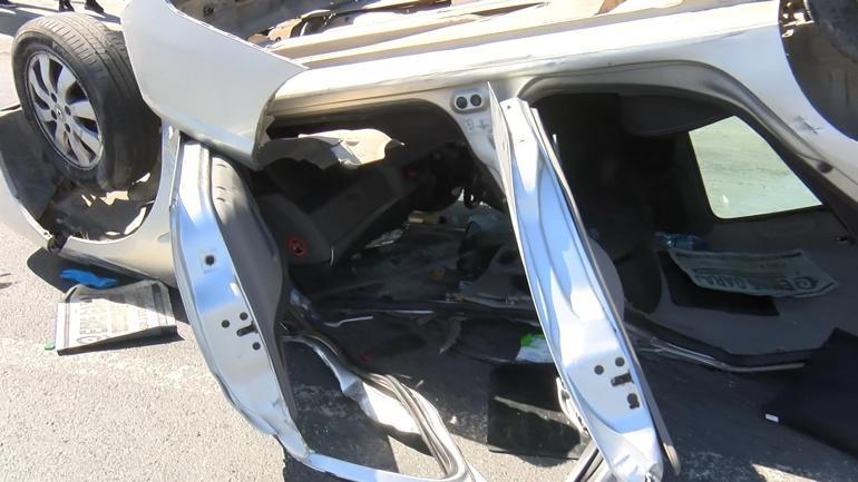 Bahçelievlerde feci kaza kamerada