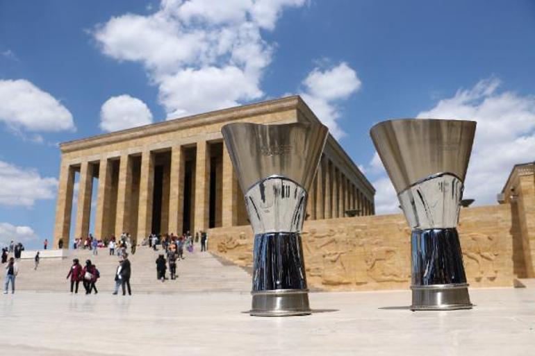 Euroleague şampiyonu Anadolu Efes, Anıtkabirde