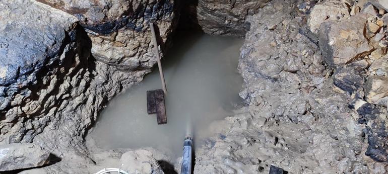 Orduda tarihi kale dehlizine raylı sistem