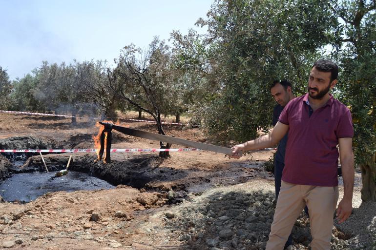 TPAO, su kuyusundan akan siyah ve yanıcı sıvı maddeden numune aldı