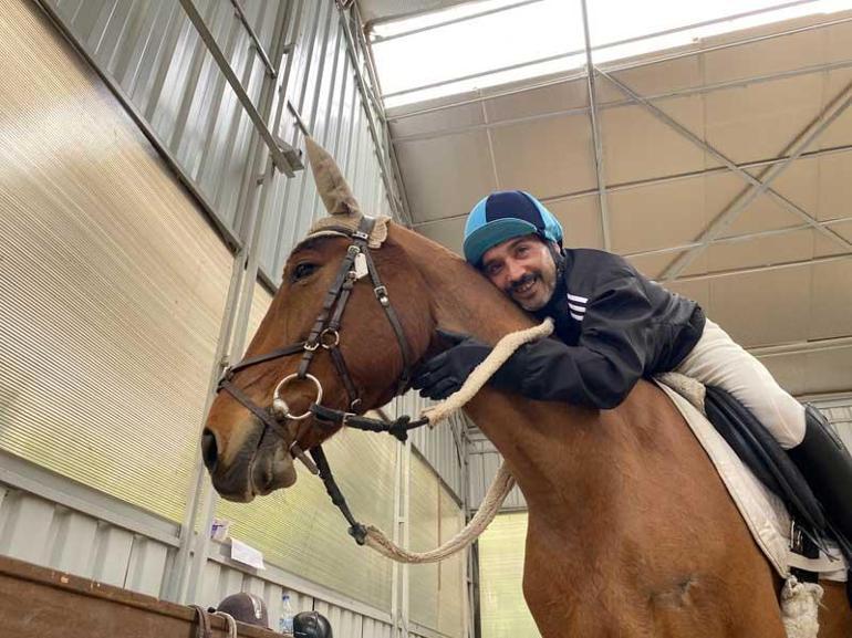 Attan düşüp gözlerini kaybeden jokey, paralimpik olimpiyatlarına hazırlanıyor