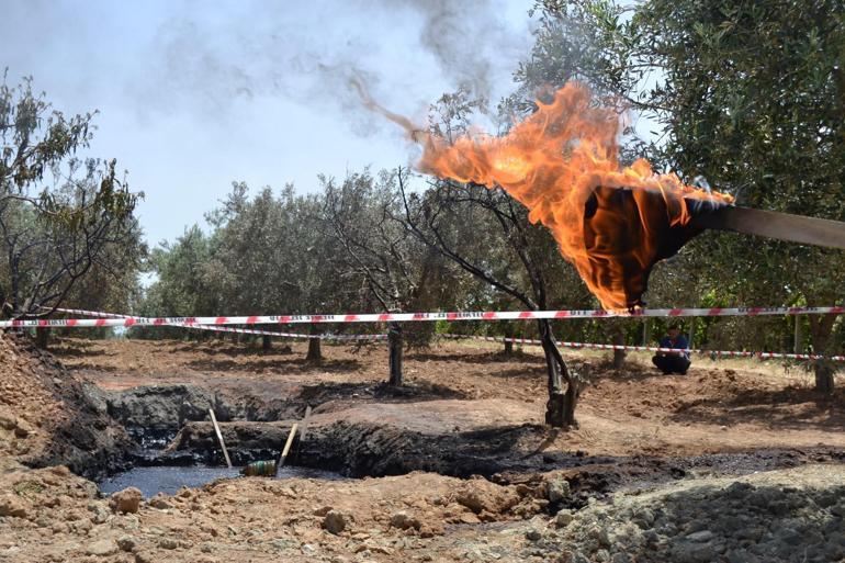 Su kuyusundan akan yanıcı, siyah maddede petrol tespit edildi