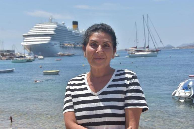 Costa Venezia ile 1339 turist Bodrumda