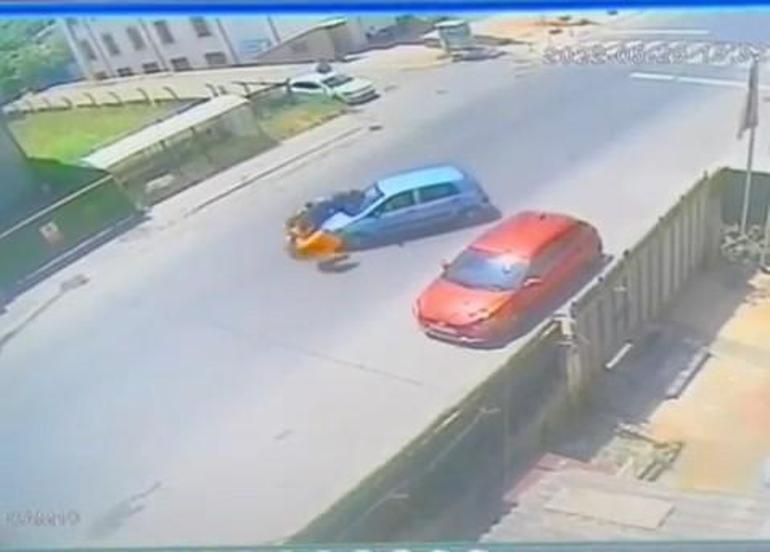 Çekmeköy’deki iki ayrı kaza kamerada