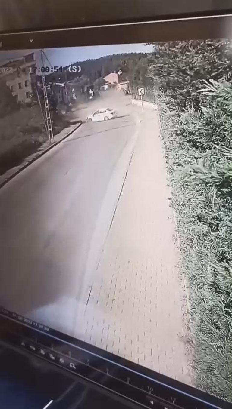 Çekmeköy’deki iki ayrı kaza kamerada