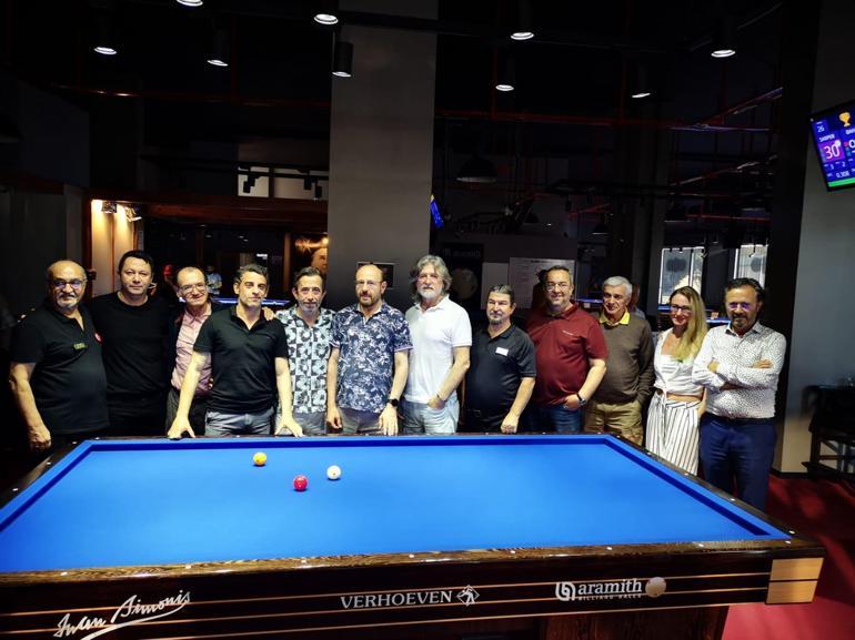 Bilardo Şöhretler Turnuvasında şampiyon Baha oldu