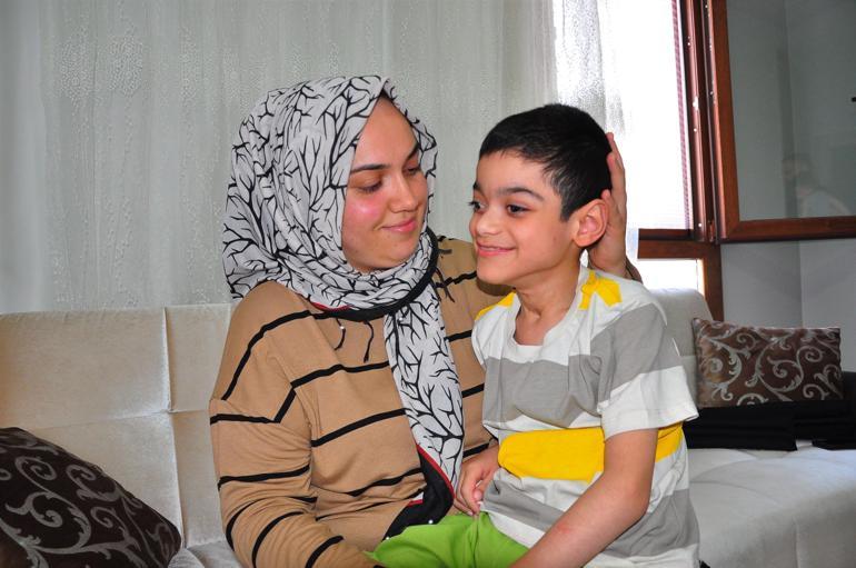 Doktorların yaşamaz dediği Ayaz konuşmaya başladı