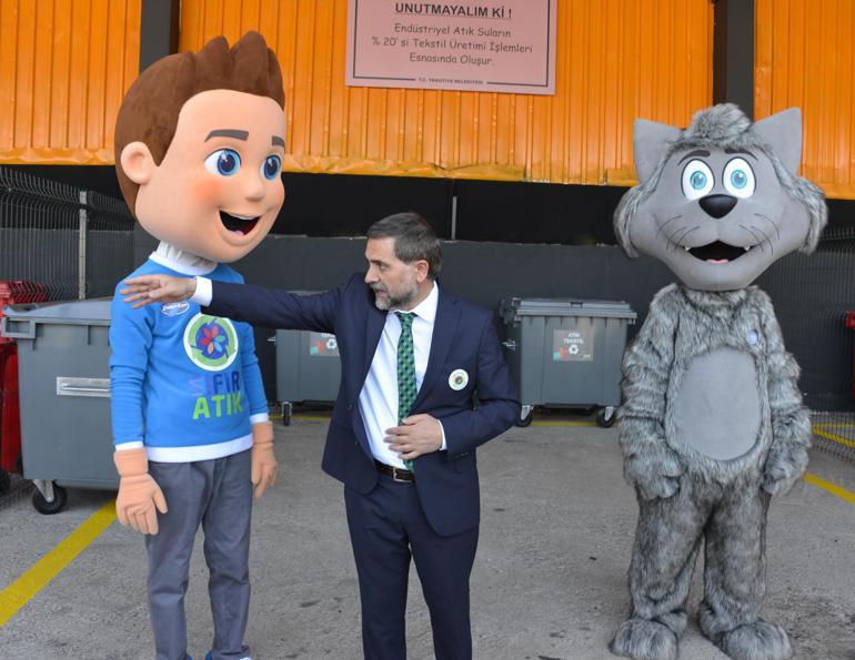 Erzurumda 1inci Sınıf Atık Getirme Merkezi; 14 çeşit ayrıştırılacak