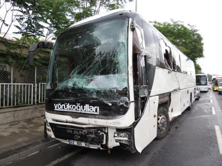 Üsküdarda otobüs kazası
