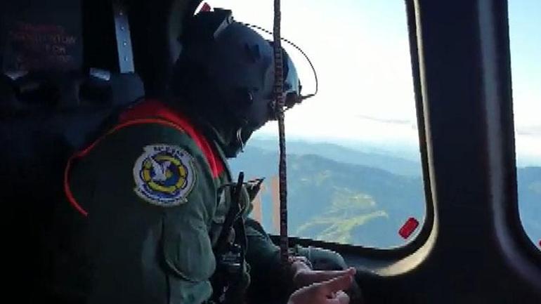 Kayıp helikopterin yeri belirlendi: Cusna Dağı bölgesi