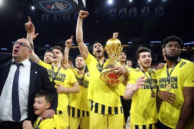 ING Basketbol Süper Liginde şampiyon Fenerbahçe Beko