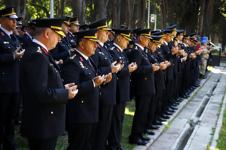 Jandarma Teşkilatının 183. kuruluş yıl dönümünde şehitler anıldı