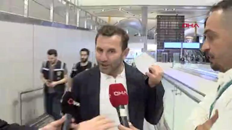 Okan Buruk, İstanbula geldi