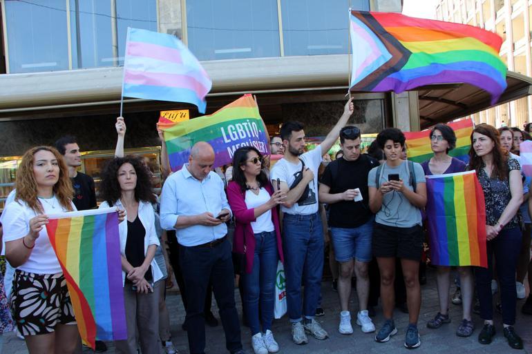 Beyoğlu’nda LGBT eylemi