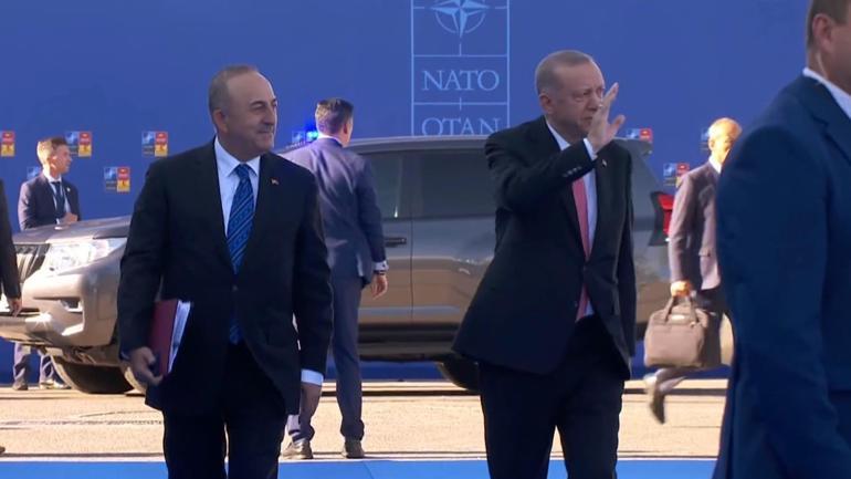 Cumhurbaşkanı Erdoğan, NATO Zirvesi’nin yapılacağı yere geldi