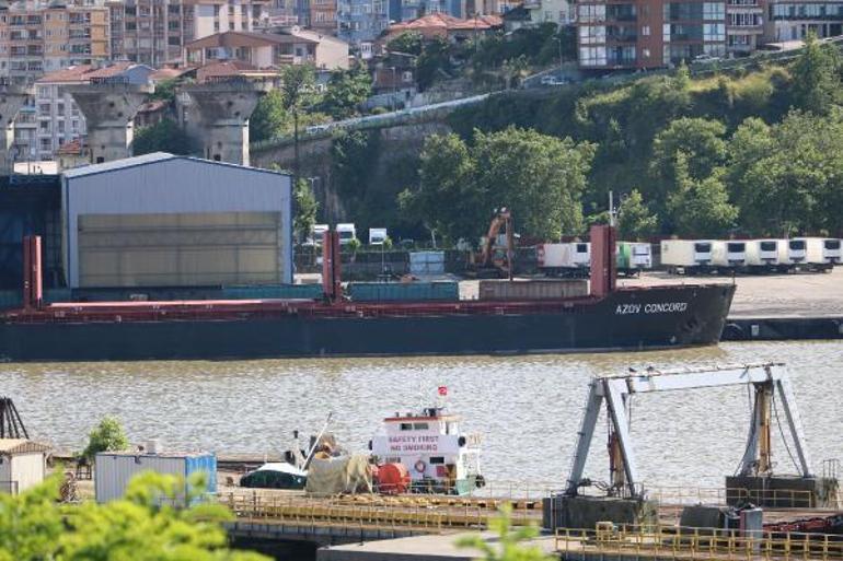 Ukrayna’dan çıkan gemi, Zonguldaka geldi