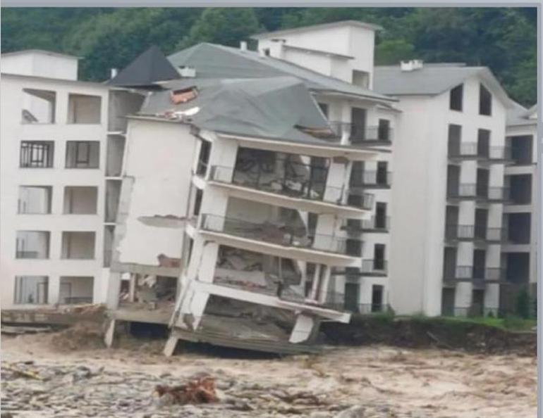 Selin vurduğu Batı Karadenizde 20 bina, acil yıkılacak kategorisinde