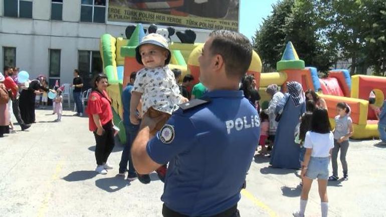 Sultanbeyli İlçe Emniyet Müdürlüğünde şehit çocukları için etkinlik