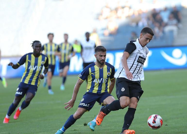 Fenerbahçe, hazırlık maçında Partizanı mağlup etti