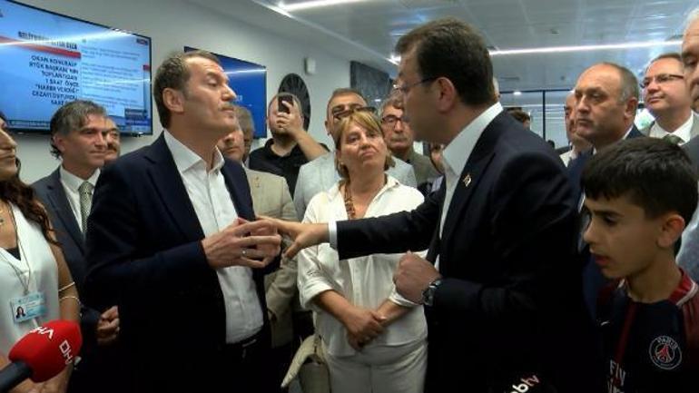 İmamoğlu ile Arısoy arasında tartışma