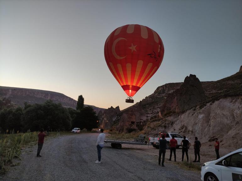 Kayseride balon turizmi başladı
