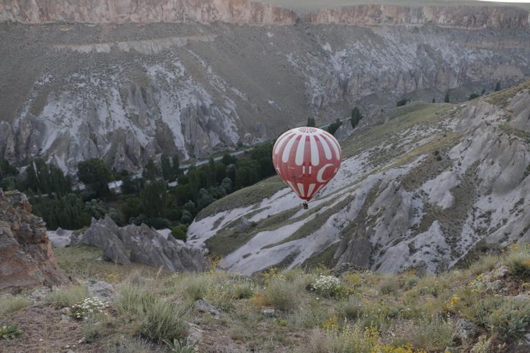 Kayseride balon turizmi başladı