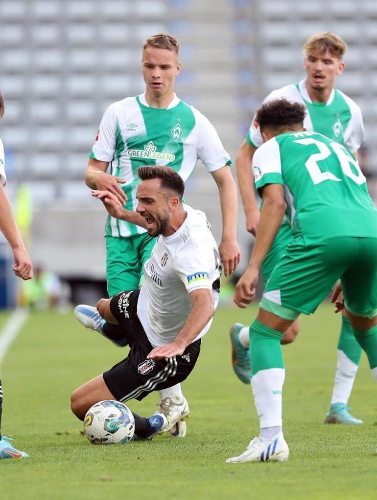 Beşiktaş, hazırlık maçında Werder Bremeni mağlup etti