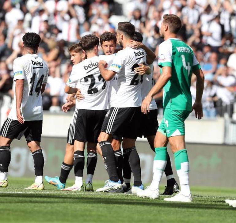 Beşiktaş, hazırlık maçında Werder Bremeni mağlup etti