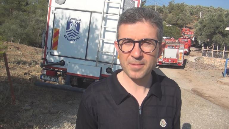 Bodrumda orman ve makilik yangını
